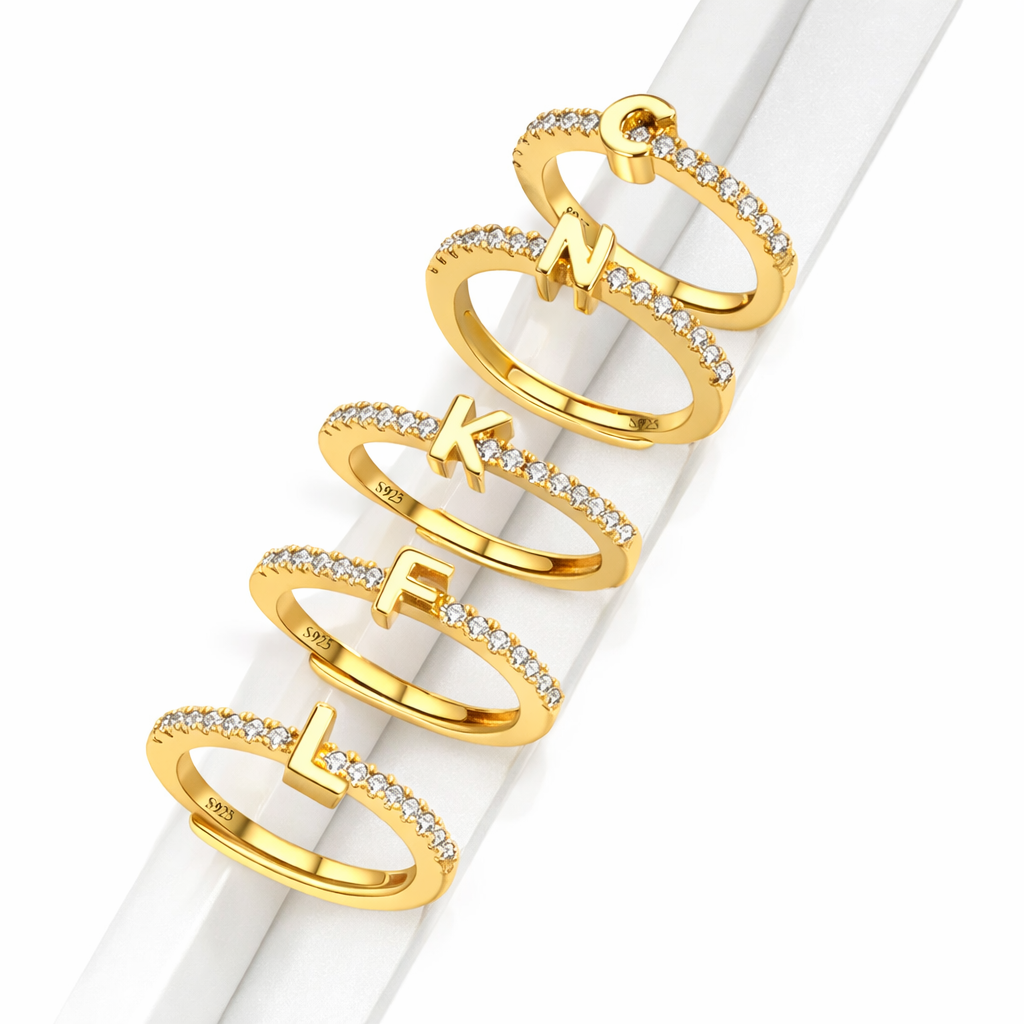 Anello Regolabile Letterina